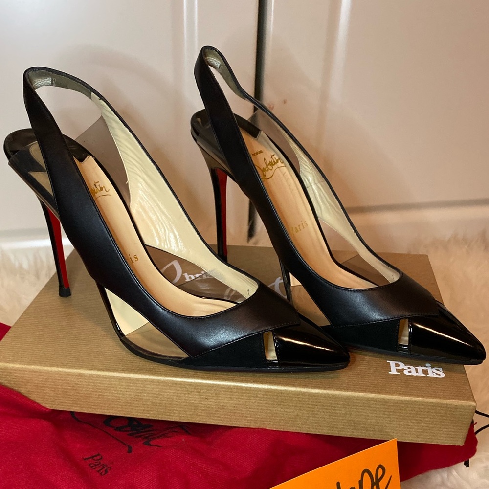Authentic Christian louboutin size 37.5